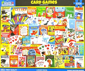 Card Games COMP Puzzle Old Maid Slap Jack Bullwinkle Animal Rummy Bicycle Cards - Picture 1 of 6