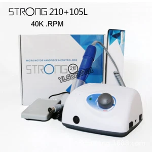 Dental Lab Micromotor Strong 210/105L 40K RPM Nail Art Manicure Pedicure Machine - Picture 1 of 5