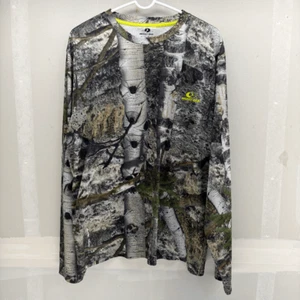 Mossy Oak Mens XL Performance Wear Long Sleeve Shirt EUC - Picture 1 of 4