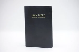 Vtg Holy Bible Red Letter Edition Zip Around KJV World Publishing Concordance - Foto 1 di 7