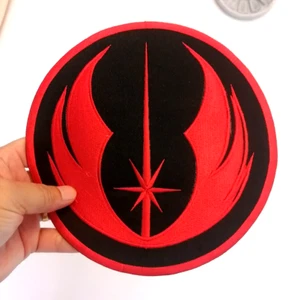 Jedi crest Jedi order emblem star wars symbols Embroidered Iron-On Sew-on patch - Picture 1 of 8