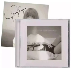 Opened Tortured Poets Department CD Bonus Track The Manuscript With Hand Signed - Picture 1 of 1