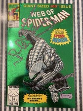 Marvel Web Of Spider-Man 100 * 1st Appearance Of Spider-Armor * Key Issue *