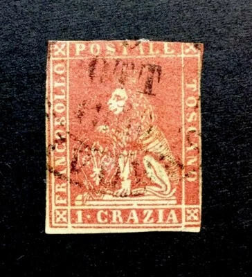 BroadviewStamps Italia Toscana #12 usado F. CV$700 Foto 1 de 2