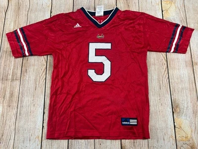 Camiseta de futebol vintage Adidas St Louis Cardinals Youth 14/16 Pujols #5 - Imagem 1 de 4