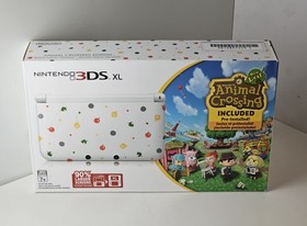New Nintendo 3DS XL Animal Crossing New Leaf Game Console System Sealed 