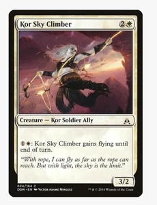 Kor Sky Climber | OGW | Ally & Soldier Tribal Staple | MTG Pauper EDH | LP - Picture 1 of 3