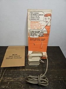 robins gibson girl me-66 Vintage Tape Eraser With Display Box - Picture 1 of 4