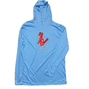 St Louis (STL) Cardinals XL Hoodie Angry Bird Retro MLB Cards - Picture 1 of 5