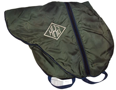 DOVER Inglés VERDE Porta Sillín / Cubierta - ACOLCHADO Y ACOLCHADO - Asas - EXCELENTE Foto 1 de 4