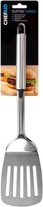 Chef Aid Stainless Steel Slotted Turner, Ideal Spatula for kitchen and BBQ 28cm - Picture 1 of 2