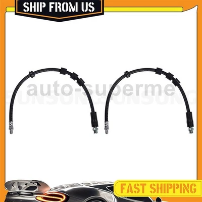 Linha de mangueira de freio dianteiro Sunsong 2 peças para BMW 530xi 2006-2007 BMW 525xi 2006-2007 - Imagem 1 de 4