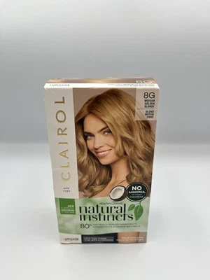 CLAIROL Hair Color Natural Instincts 8G Med Golden Blonde No Ammonia - Image 1 of 4