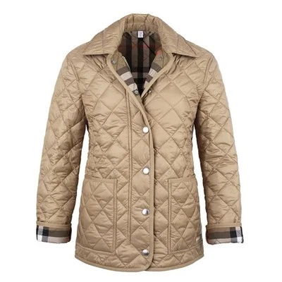 Burberry Dalry women quilted jacket with check detail size S - Image 1 of 4