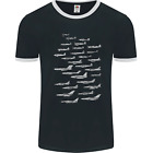 British RAF Fighters Royal Air Force Planes Mens Ringer T-Shirt FotL