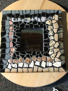 HAND MADE MOSAIC MIRROR - Picture 1 of 7