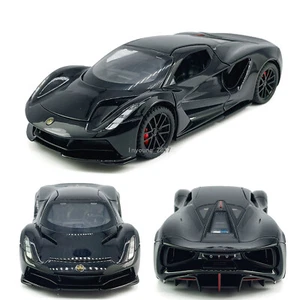1/32 2020 Lotus Evija Model Car Diecast Metal Vehicle Toy Cars Boys Gifts Black - Picture 1 of 12