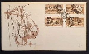South West Africa Stamps 1978 The Bushmen First Day Cover with insert (w) - Picture 1 of 3