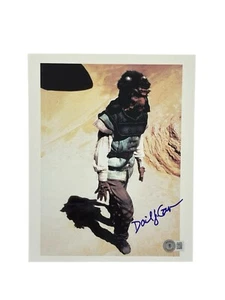 Star Wars Rare Dave Carson ILM Skiff Guard Sculptor Signed 8x10 Photo Beckett - Picture 1 of 3