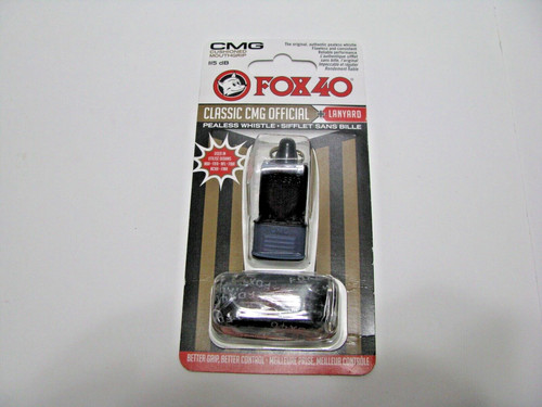 COACH Fox 40 Classic FISCHIETTO UFFICIALE ARBITRO ALLENATORE PEALESS 115 db + cordino nuovo