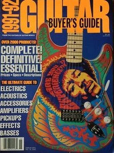 Guitar World Magazine 1991 1992 Buyer's Guide Over 2,000 Products NEW OLD STOCK! - Picture 1 of 1