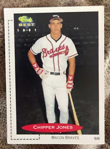 1991 Classic Best Minor League - #268 Chipper Jones (RC) - Picture 1 of 2