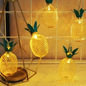 LED Fairy String Light USB / Battery Pineapple Shaped Lamp Wedding Party Decor - Picture 1 of 12