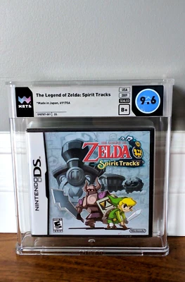 NEW ✹ Legend of Zelda Spirit Tracks ✹ NINTENDO DS GAME ✹ WATA 9.6 B+ ✹ 1ST PRINT - Image 1 of 3