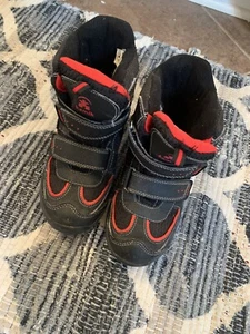 Kamik Boomerang Black Snow Winter Boot Little Kid 1 Thinsulate Insulation Tread - Picture 1 of 7