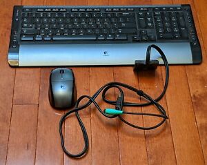 Logitech S510 Cordless Desktop Keyboard, Mouse, & Receiver UNUSED Tested