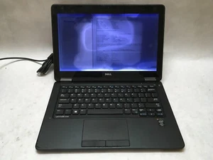 Dell Latitude E7250 Lot of 2 Boot to BIOS Major Screen Damage No HDD NO OS- FT - Picture 1 of 12