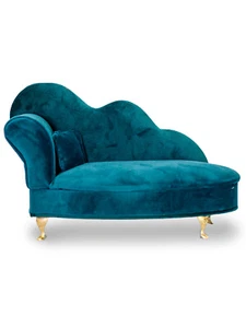 Jewellery Stand organiser Box Chaise Blue Green - Picture 1 of 3