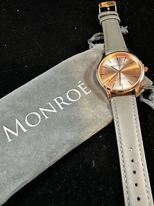 Reloj Mujer Monroé By Maestro Solérose Cuero Carbón - Imagen 1 de 9