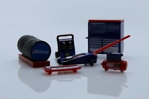 BF Goodrich Tires Shop Tool Accessories, 1/64 Scale Diecast Diorama Model