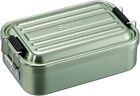 Skator Dome-shaped lid aluminum lunch box 600ml mineral tone green AFT6B-A