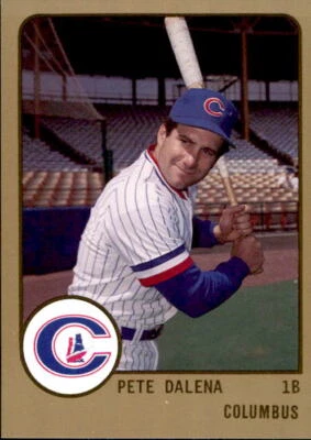 1988 Columbus Clippers ProCards #321 Pete Dalena Fresno California CA Card - Image 1 of 2