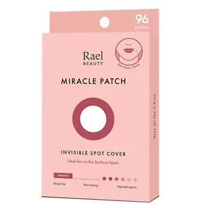 Rael Hydrocolloid Pimple Patches, Miracle Patch - Invisible, Microcrystal - Picture 1 of 32