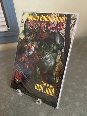 NM Rowdy Roddy Piper Monster Killer TPB Graphic Novel Grind House GN Comic WWE - Image 1 of 4
