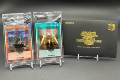  Doomcaliber Knight & Swordsof Revealing LightLight YuGiOh WCS 2024 English - Image 1 of 4