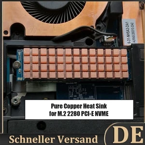 PC Notebook SSD Heat Sink for M.2 2280 PCI-E NVME with Thermal Pad Heatsink Kits - Afbeelding 1 van 26