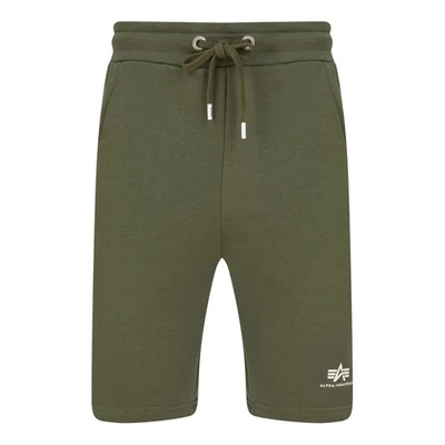 PANTALONES CORTOS DEPORTIVOS ALPHA INDUSTRIES BÁSICOS CON LOGOTIPO PEQUEÑO Foto 1 de 3