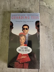 “Guarding Tess” (VHS, 1994) Starring Nicolas Cage, Shirley MacLaine, Hugh Wilson - Picture 1 of 4