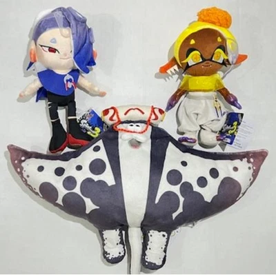 Genuine Splatoon 3 BIG MAN - SHIVER - FRYE plush set of 3 Deep Cut- Little Buddy
