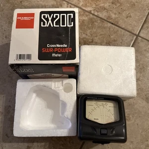 Diamond SX20C HF/VHF Cross Needle Power/SWR Meter 0-30 & 0-300 Watts (NO CABLES) - Picture 1 of 5