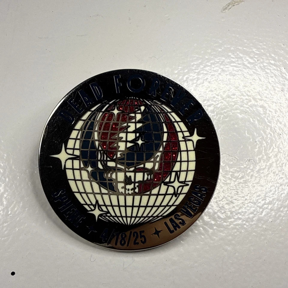 Dead & Company 18/04/25 Prendedor Oficial Diario Esfera Las Vegas Foto 1 de 1