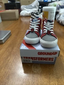 Size 7c Ground up Transformers Optimus Prime Shoes - Picture 1 of 5