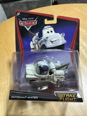 Disney Pixar Cars Take Flight Autonaut Mater Airplane Plane 1:55 Scale 2011 New - Image 1 of 4