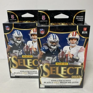 (2) Lot 2023 Panini Select NFL Football Factory Sealed Hanger Box - Bild 1 von 9