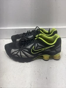 2013 Herren Nike Shox Turbo 14 Neon Gelb Grün Schwarz Größe 13 - Bild 1 von 11