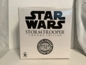 Star Wars Stormtrooper Chrome Edition Bust Gentle Giant 1203/2500 Please Read - Picture 1 of 17